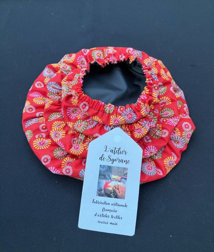 Lot de 4 charlottes de plats imperméables et lavables