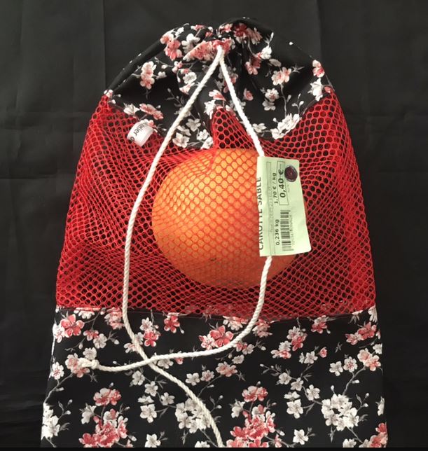 Lot de 7 sacs vrac pour fruits et légumes