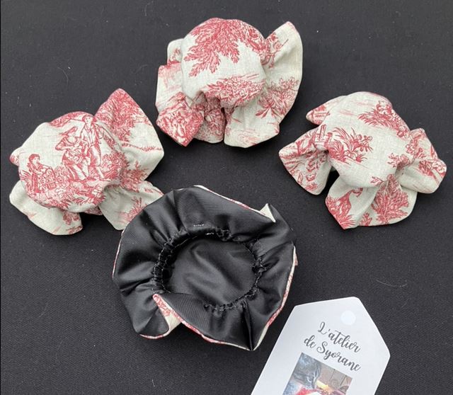 Lot de 4 charlottes imperméables pour pots de confiture