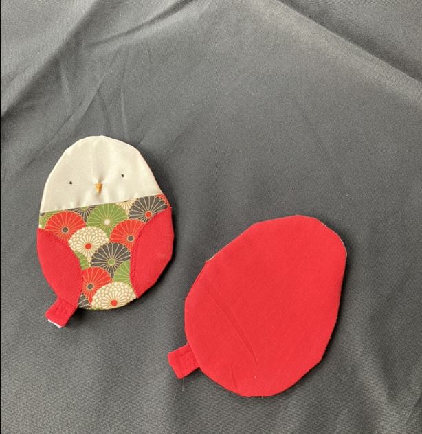 Lot de 2 sous-verres molletonnés
