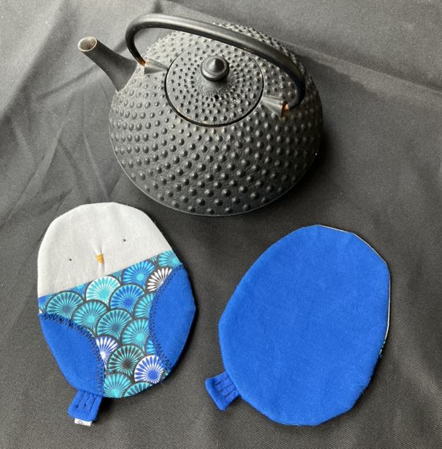 Lot de 2 sous-verres molletonnés