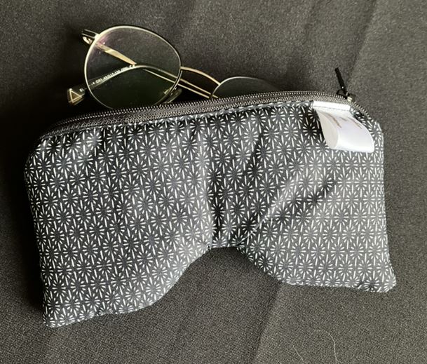 Trousse molletonnée pour lunettes
