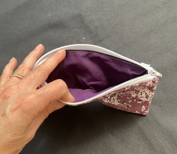 Trousse plate molletonnée