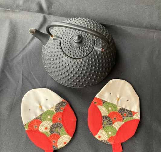 Lot de 2 sous-verres molletonnés