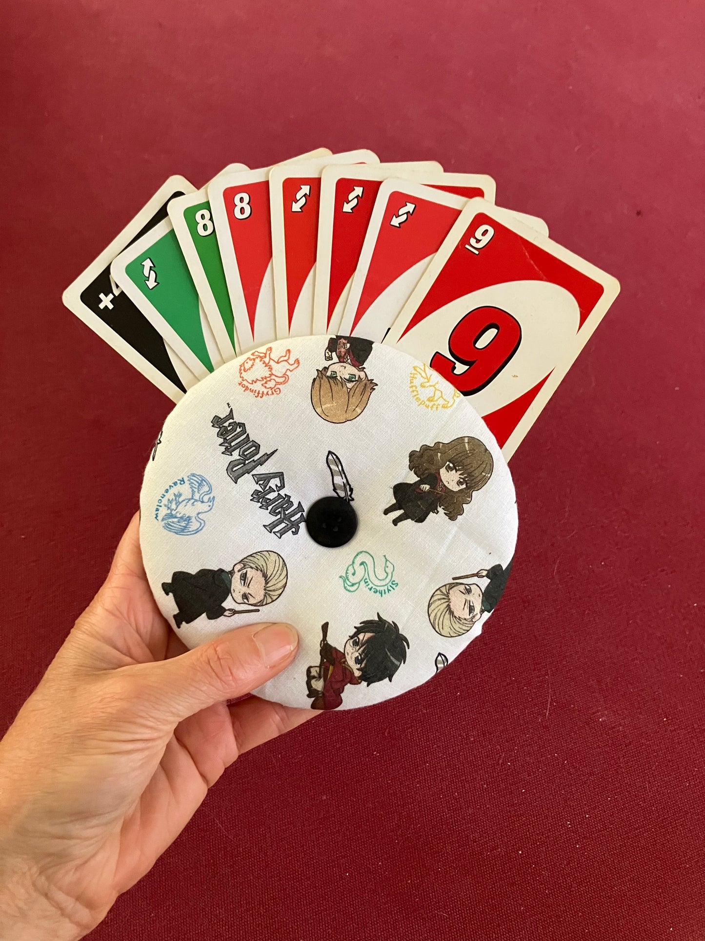 Porte-cartes à jouer molletonné
