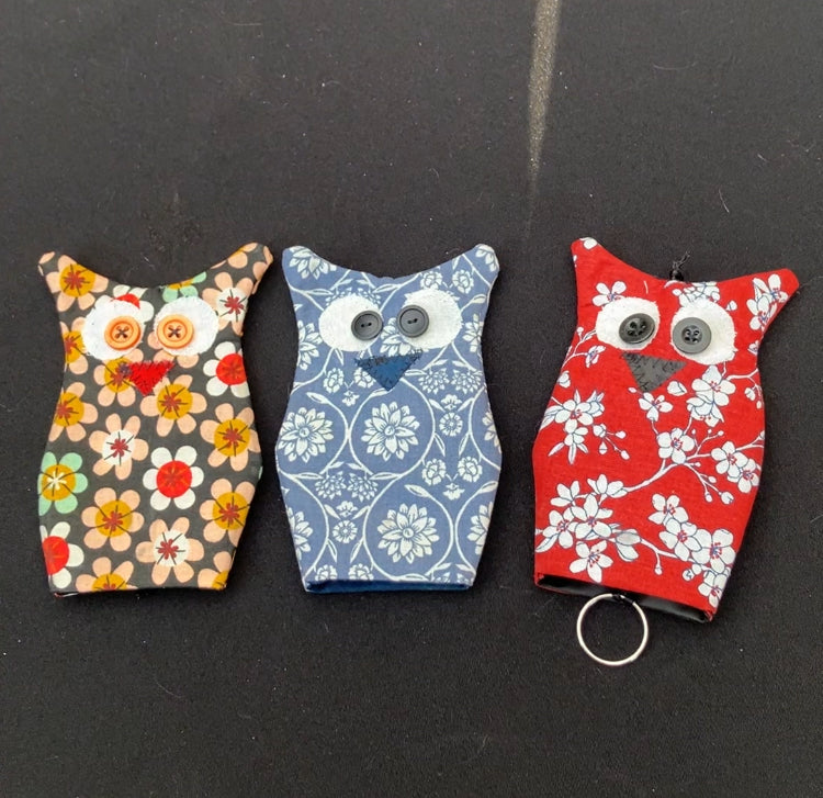 Porte-clés chouette