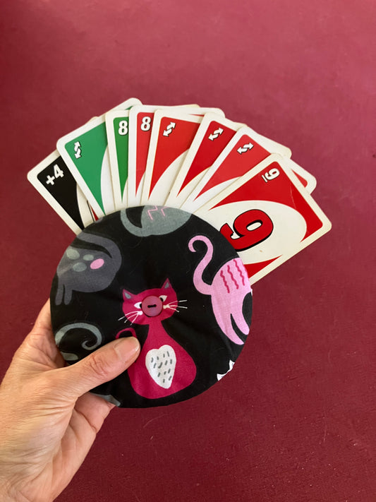 Porte-cartes à jouer molletonné