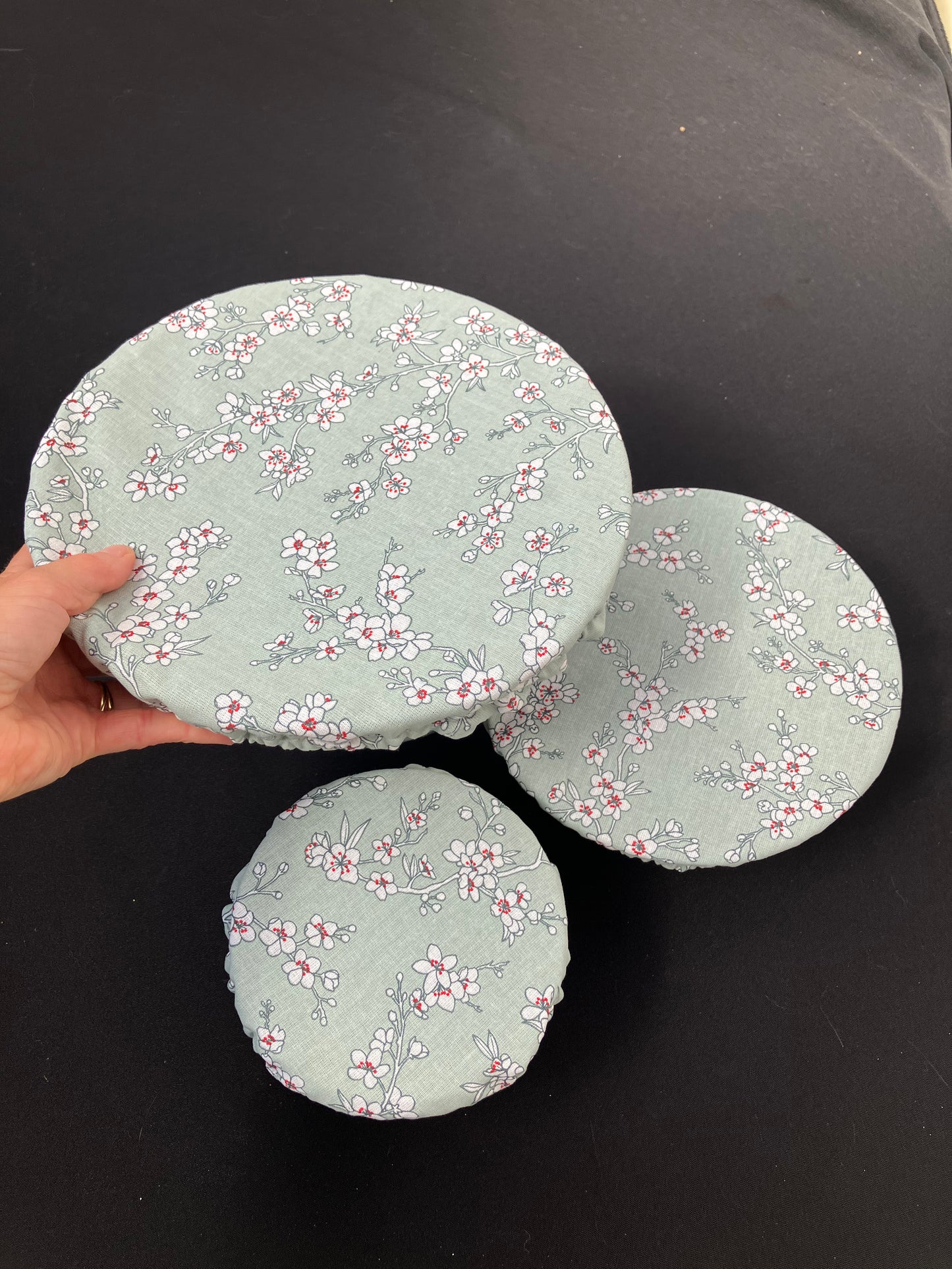 Lot de 3 charlottes de plats imperméables et lavables