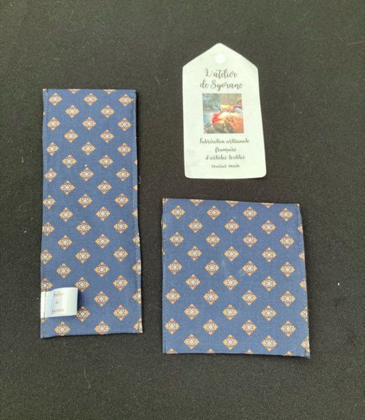 Lot de 2 pochettes imperméables pour savon et brosse à dents/dentifrice