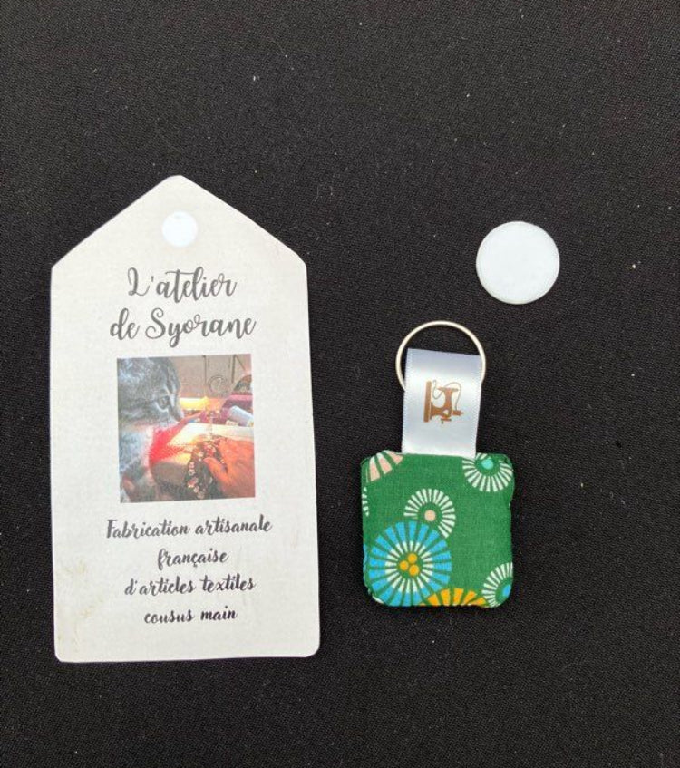 Porte-clés astucieux range jeton de caddie