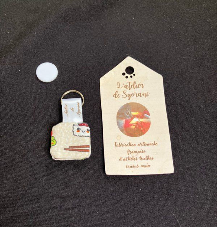 Porte-clés astucieux range jeton de caddie