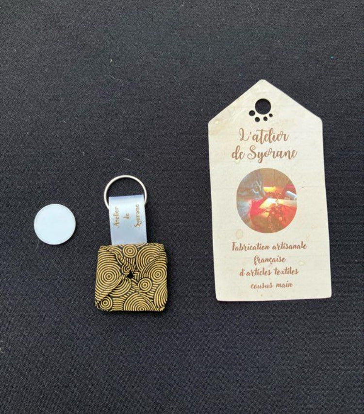 Porte-clés astucieux range jeton de caddie