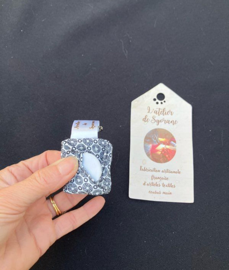 Porte-clés astucieux range jeton de caddie