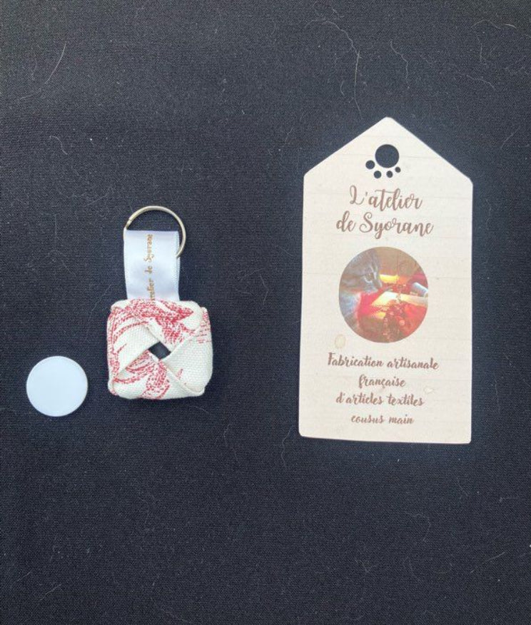 Porte-clés astucieux range jeton de caddie
