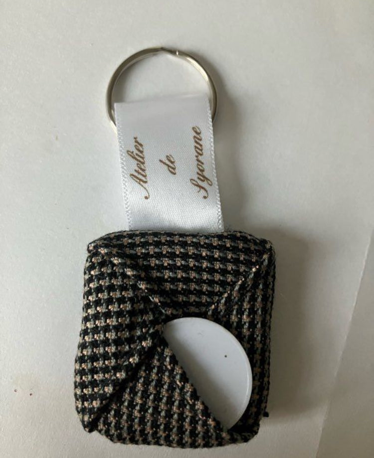 Porte-clés astucieux range jeton de caddie