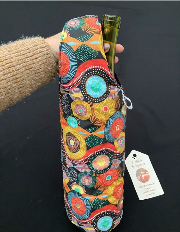 Sac molletonné pour bouteille