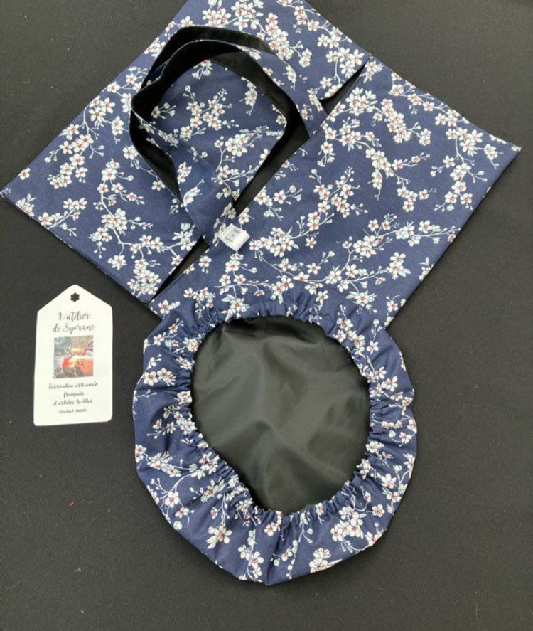 Sac à tarte avec charlotte imperméable assortie