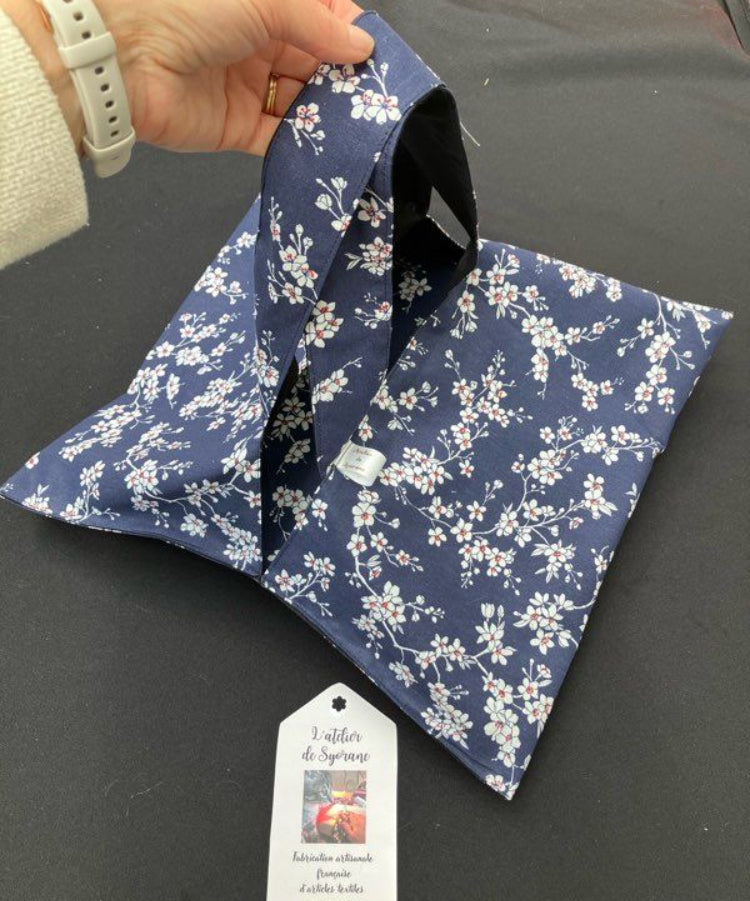 Sac à tarte avec charlotte imperméable assortie
