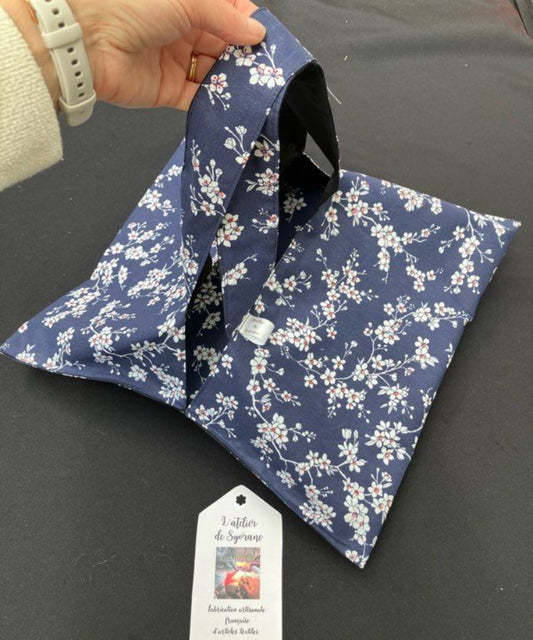 Sac à tarte avec charlotte imperméable assortie